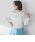 レース切替ニット≪手洗い可能≫