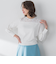 レース切替ニット≪手洗い可能≫