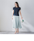 【WEB限定】袖フリルカットソー≪洗濯機で洗える≫