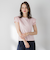 【WEB限定】袖フリルカットソー≪洗濯機で洗える≫