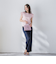 【WEB限定】袖フリルカットソー≪洗濯機で洗える≫