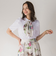 LADY&HORSEスカーフ付きカットソー≪洗濯機で洗える≫