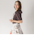 LADY&HORSEスカーフ付きカットソー≪洗濯機で洗える≫