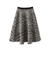 CLARENSONミックスツイードスカート