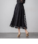 スパンコールテープチュールスカート