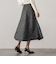 モノトーンツイードスカート