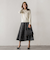 モノトーンツイードスカート