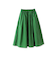 フロントボタンタフタスカート