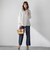 ノーカラーハーフコート