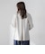 ノーカラーハーフコート