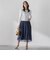【カタログ掲載】オーガンジーデニムスカート
