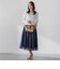 【カタログ掲載】オーガンジーデニムスカート