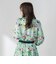 【KEITA KAWASAKI × Viaggio Bluコラボ】リリープリントブラウス