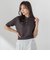 【WEB限定カラーあり】LUCINDAポロニット