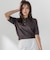 【WEB限定カラーあり】LUCINDAポロニット