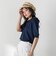 【WEB限定カラーあり】LUCINDAポロニット