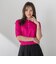 【WEB限定カラーあり】LUCINDAポロニット