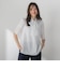 ボウタイ袖レースブラウス