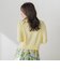 レモン刺繍ニットカーディガン