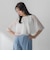 トリコットシフォンカットソー