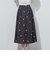 ドットジャガードスカート≪セットアップ対応/洗濯機で洗える≫