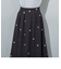 ドットジャガードスカート≪セットアップ対応/洗濯機で洗える≫
