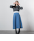 千鳥柄ふわふわニット≪手洗い可能≫