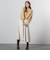 ショルダーパフシャギーニット