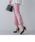 【新色追加】裾フリルパールパンツ