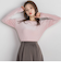 ニュアンスベロアバックシャンカットソー≪手洗い可能≫