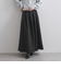 ジャガードタックフレアスカート≪手洗い可能≫