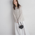 モヘア混リボンヤーンニュアンスニット≪手洗い可能≫