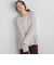 モヘア混リボンヤーンニュアンスニット≪手洗い可能≫