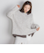 モヘア混リボンヤーンニュアンスニット≪手洗い可能≫