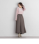 マチ付フレアスカート≪セットアップ対応/洗濯機で洗える≫