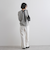 ポンチサイドスリットワイドパンツ≪セットアップ対応/手洗い可能≫