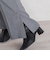 ポンチサイドスリットワイドパンツ≪セットアップ対応/手洗い可能≫