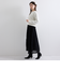 フェレットタッチWフェイスニットプルオーバー≪手洗い可能≫