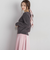 フェレットタッチWフェイスニットプルオーバー≪手洗い可能≫