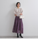 フェレットタッチWフェイスニットプルオーバー≪手洗い可能≫