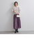 フェレットタッチWフェイスニットプルオーバー≪手洗い可能≫