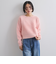 フェレットタッチWフェイスニットプルオーバー≪手洗い可能≫