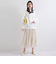 ナイルサテンプリーツスカート≪手洗い可能≫