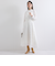 リボンモチーフシフォンスカート≪手洗い可能≫