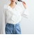 ラッフルフリルブラウス≪手洗い可能≫