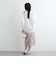 リボンレースIラインスカート≪手洗い可能≫