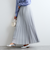 シアーイレギュラープリーツスカート≪手洗い可能≫