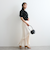 イレギュラーラッフルスカート≪手洗い可能≫