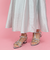 Tストラップサンダル