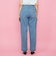 紐ベルト付デニムワイドパンツ≪手洗い可能≫